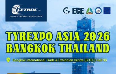 CETROC TIRE to Showcase at Tyrexpo Asia 2026 in Bangkok, Thailand